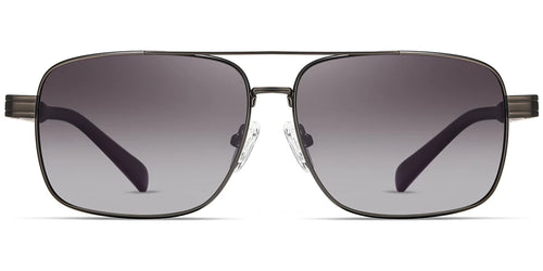 GOAT Specs The Legacy - Black Rectangle Aviator Eyeglasses